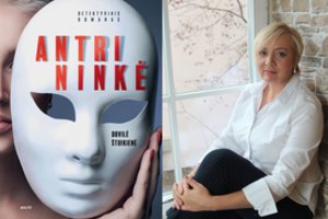Romaną pristatanti Dovilė Štuikienė: „Trileriai ir detektyvai visada tarsi išneša iš rutinos“