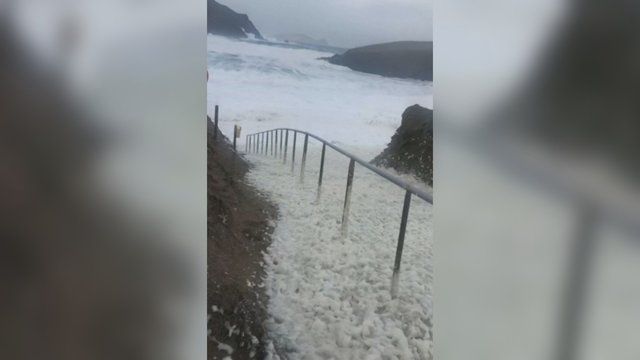 Gamtos išdaigos: net po galingos audros tokios vaizdo paplūdimyje nesitikėjo