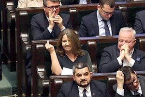 Skandalą prieš rinkimus sukėlė nepadorus gestas: parlamentarė turėjo teisintis