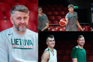 Lietuvos rinktinės treniruotėje – gerai žinomi veidai: atskleidė problemą dėl D. Motiejūno