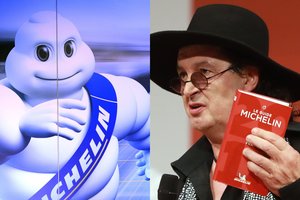 Garsaus padangų gamintojo rinkodaros triukas, pakeitęs gastronomijos pasaulį