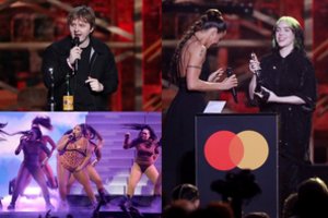 Londone – įspūdinga muzikos šventė: išdalintos „Brit Awards“ statulėlės