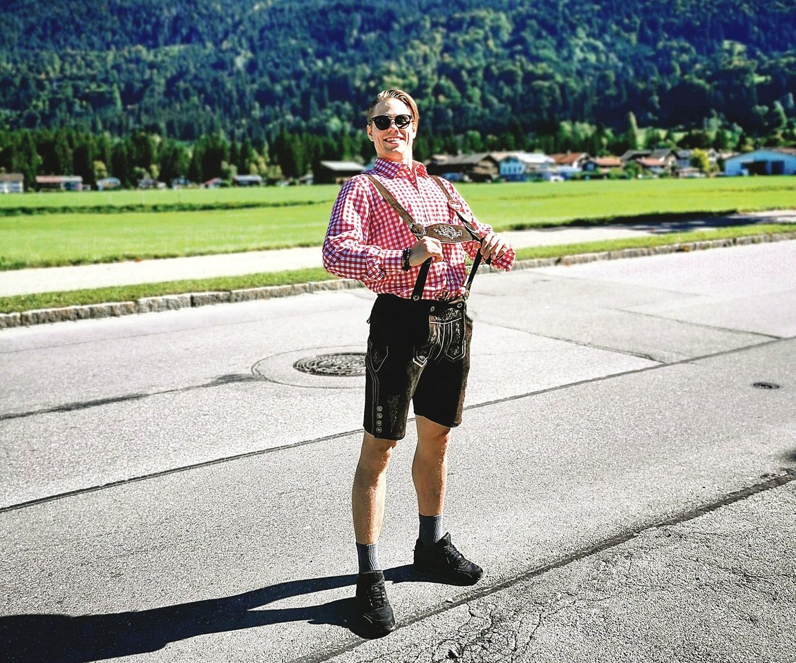 S.Ambrulevičius mėgsta keliauti.<br>Nuotr. iš asmeninio albumo