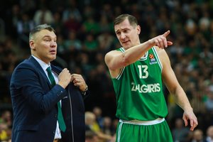Prietarais dėl „Baskonia“ prakeiksmo netikintis P. Jankūnas: „Tam ir yra serijos, kad jas nutrauktų“