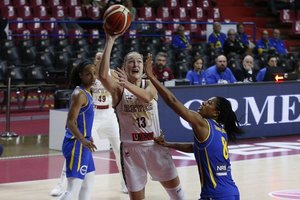 Lietuvos krepšininkės Europos turnyrų rungtynėse liko tuščiomis