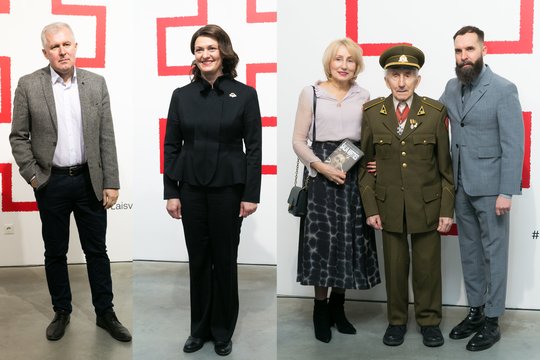 Partizanams skirtos parodos atidaryme – ir pirmoji šalies ponia Diana Nausėdienė