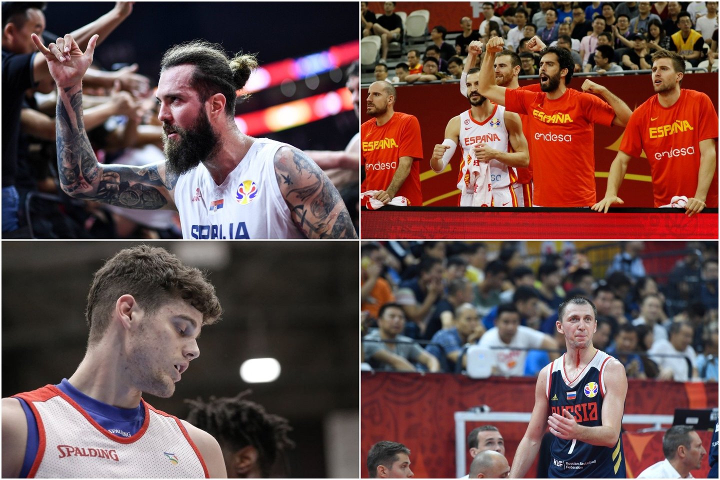2021 metų Europos krepšinio čempionato atrankos ciklas prasidėjo serbų, ispanų ir italų pergalėmis.<br> Imago/Reuters/Scanpix/Twitter nuotr.