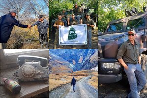 Alkas Paltarokas apie kelionę po karštuosius taškus: „Į mus buvo nusitaikę rusų kariai“