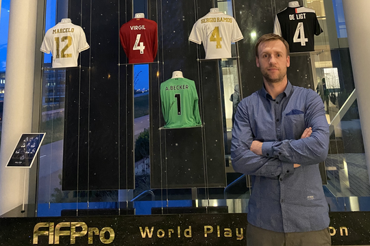 PFA prezidentas A. Klimavičius viešėjo FIFPro būstinėje