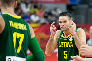 M. Kalnietis įvertino rinktinės pralaimėjimą belgams: „Tai katastrofa, visiems išsijungė smegenys“