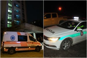 Kraupi nelaimė Vilniuje – pro langą iškritęs 29 metų vyras užgeso ligoninėje