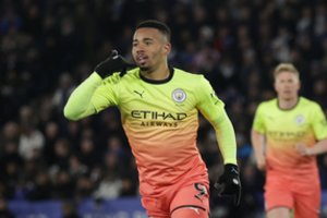 Kovoje dėl antrosios vietos Anglijoje „Manchester City“ klubas parklupdė „Leicester“ ekipą