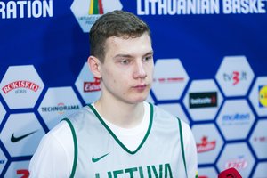Debiutui rinktinėje pasiruošęs R. Jokubaitis mato pranašumą: „Atvykau iš „Žalgirio“ sistemos“
