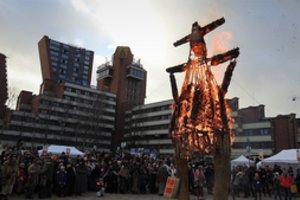 Atgimimo aikštėje šėlioję klaipėdiečiai supleškino Morę ir visas savo nuodėmės