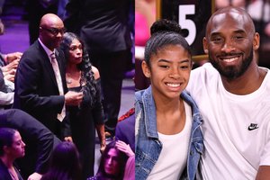 Kobe Bryanto tėvai, kurių jis buvo išsižadėjęs, atvyko į sūnaus pagerbimo ceremoniją