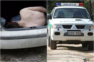 Pagrobėjai, kelyje vilkę ir smaugę auką iki sąmonės netekimo, pamaloninti švelniomis bausmėmis