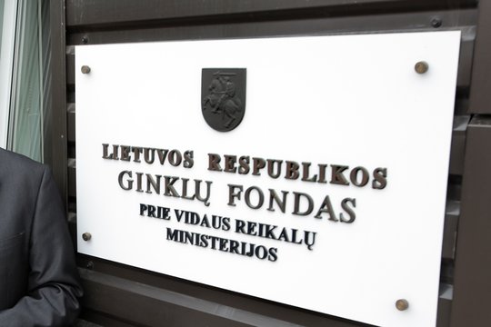 Vyriausybė pritarė Lietuvos ginklų fondo reorganizavimui