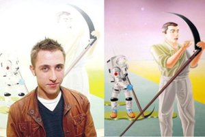 Netikėtai miręs jaunas tapytojas skaudžius dalykus slėpė po humoro sluoksniu