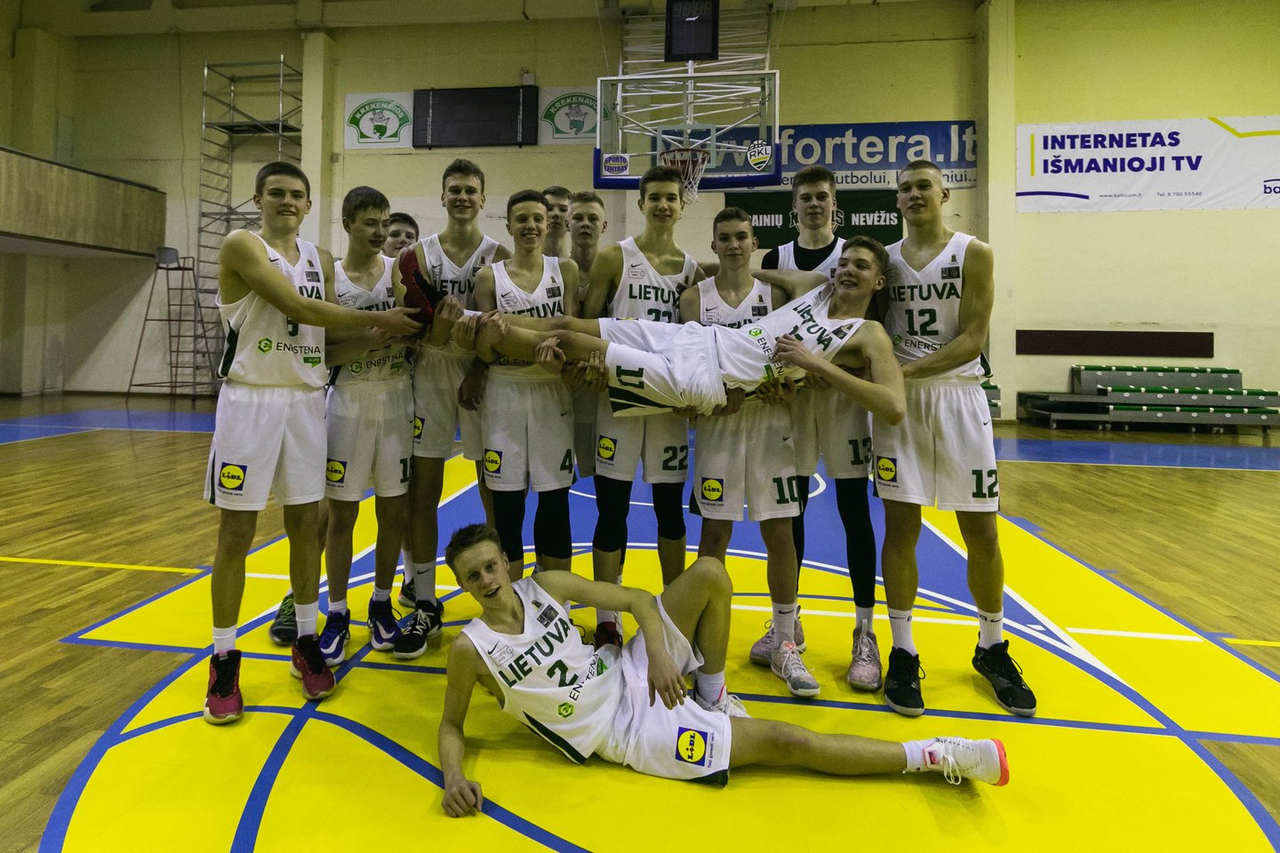 Garsių trenerių desantas užsuko į trečiąją „Talentų kartos“ projekto stovyklą, kuri vyko Kėdainiuose.<br> D.Kerevičiaus nuotr.