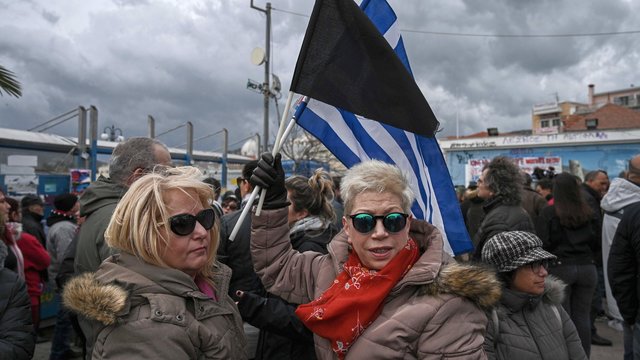 Graikijoje – sukilimas prieš migrantų centro statybas