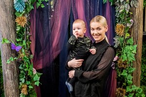 Viktorija Arlauskienė renginyje pasirodė su vasarą gimusiu sūnumi