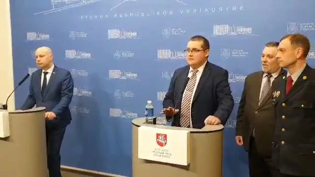 Specialioji Vyriausybės spaudos konferencija: patvirtintas pirmasis koronaviruso Lietuvoje atvejis
