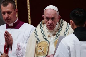 Sunegalavęs popiežius atšaukė audiencijas