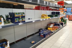 Užsuko į maisto prekių parduotuvę – net nejauku pasidarė