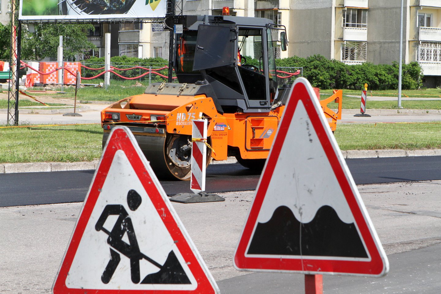 Vilnius į gatves kelininkų siųsti neskuba ir remonto darbus planuoja pradėti tik įpusėjus pavasariui.