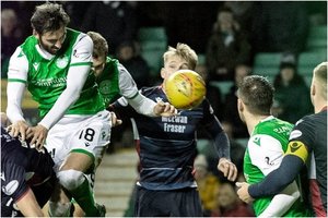 „Hibernian“ klubas be V. Slivkos pateko į Škotijos taurės turnyro pusfinalį