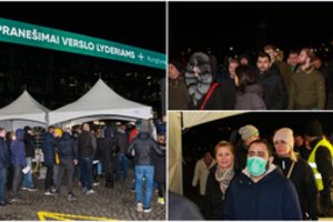 Sirgaliai plūdo į „Žalgirio“ areną: neišgąsdino nei baltos palapinės, nei italai