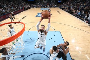 J. Valančiūno karjeros NBA rekordas „Grizzlies“ pergalės negarantavo