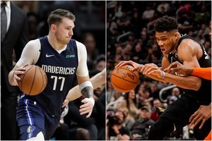 NBA naktis: „Bucks“ pergalių serija ir tautiečio sugadintas L. Dončičiaus 21-asis gimtadienis