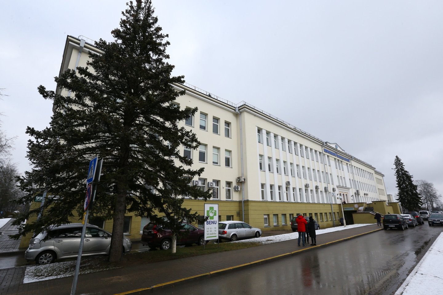 Respublikinėje Šiaulių ligoninėje užfiksuotas pirmas koronaviruso atvejis. <br>G.Šiupario nuotr.