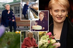 Gimtadienį švenčianti Dalia Grybauskaitė – apie gimtadienio ir ateities planus