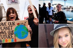 G. Thunberg priešininkė klimato kaitos nebijo: ragina abejoti mokslininkų išvadomis