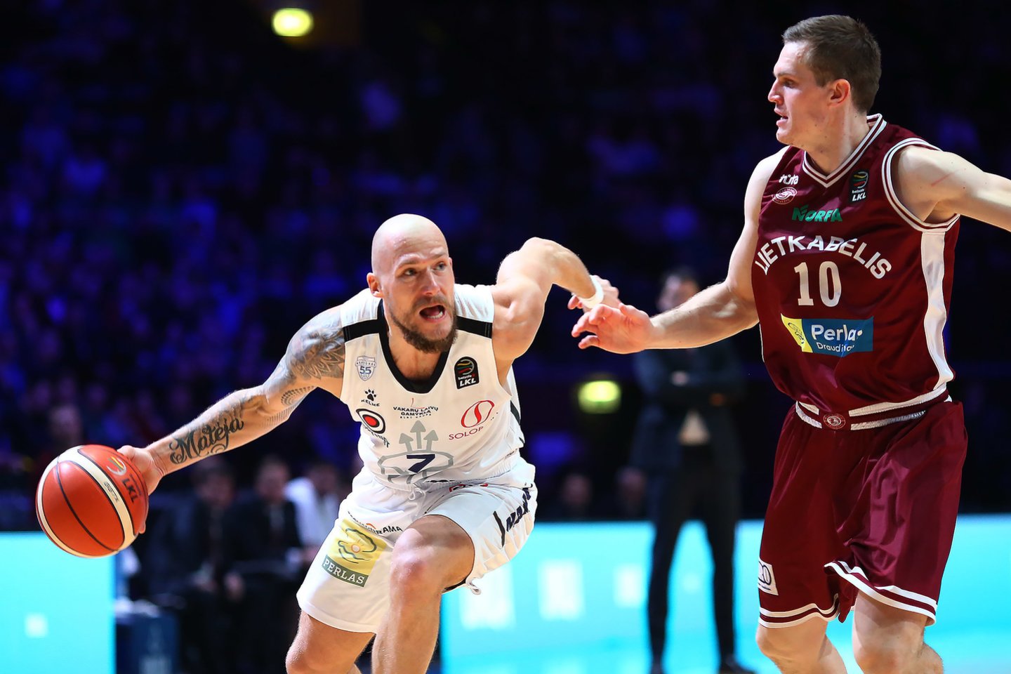 KMT kovoje dėl trečiosios vietos kovojo Panevėžio ir Klaipėdos komandos.<br>G.Šiupario nuotr.