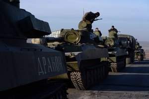 Donbase sekmadienį žuvo Ukrainos kariškis