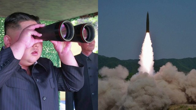 Įtampa auga: Šiaurės Korėja paleido du neidentifikuotus sviedinius