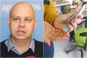 A. Veryga turi žinią ieškantiems dezinfekcinių priemonių: vaistinėse liko tik briliantinė žaluma