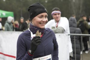 V. Žūsinaitė sezoną pradėjo laimėdama bėgimą „Vilkų takais“