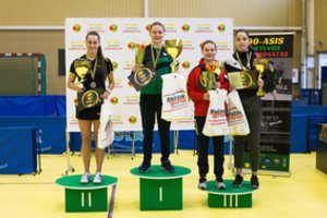 2020-ųjų Lietuvos stalo teniso čempionai – Kornelija Riliškytė ir Medardas Stankevičius