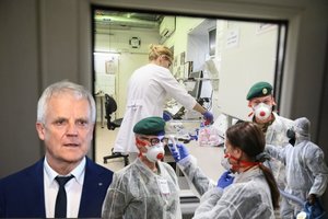 Pranešus apie vis dar pavojingą pacientę – žinia dėl kitų 4 mėginių: koronaviruso neaptikta