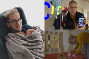 Žemaitukas Linas Vaitkevičius dalyvavo sužadėtinės gimdyme: „Tai neapsakomas jausmas“