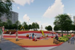 Statybų išvargintame Perkūnkiemyje – itin laukiamas objektas