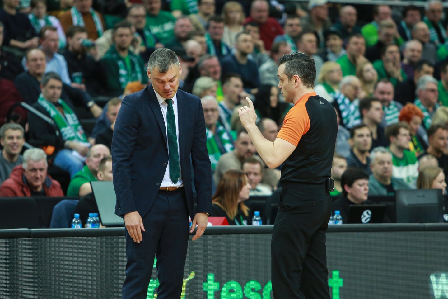 "Žalgiris" namuose įveikė "Chimki".<br>G.Bitvinkso nuotr.
