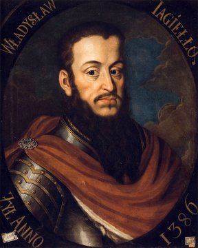 1386 m. Krokuvoje Lenkijos karaliumi buvo karūnuotas Jogaila.<br>Wikipedia nuotr.