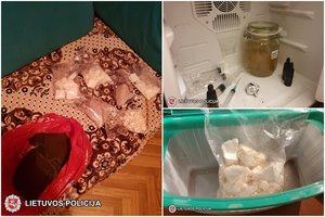 Vilniaus pareigūnai sulaikė narkotikų kontrabanda ir prekyba besivertusius asmenis