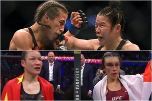 Las Vegaso narve kinė ir lenkė talžė viena kitą be gailesčio: po kovos jas buvo sunku pažinti