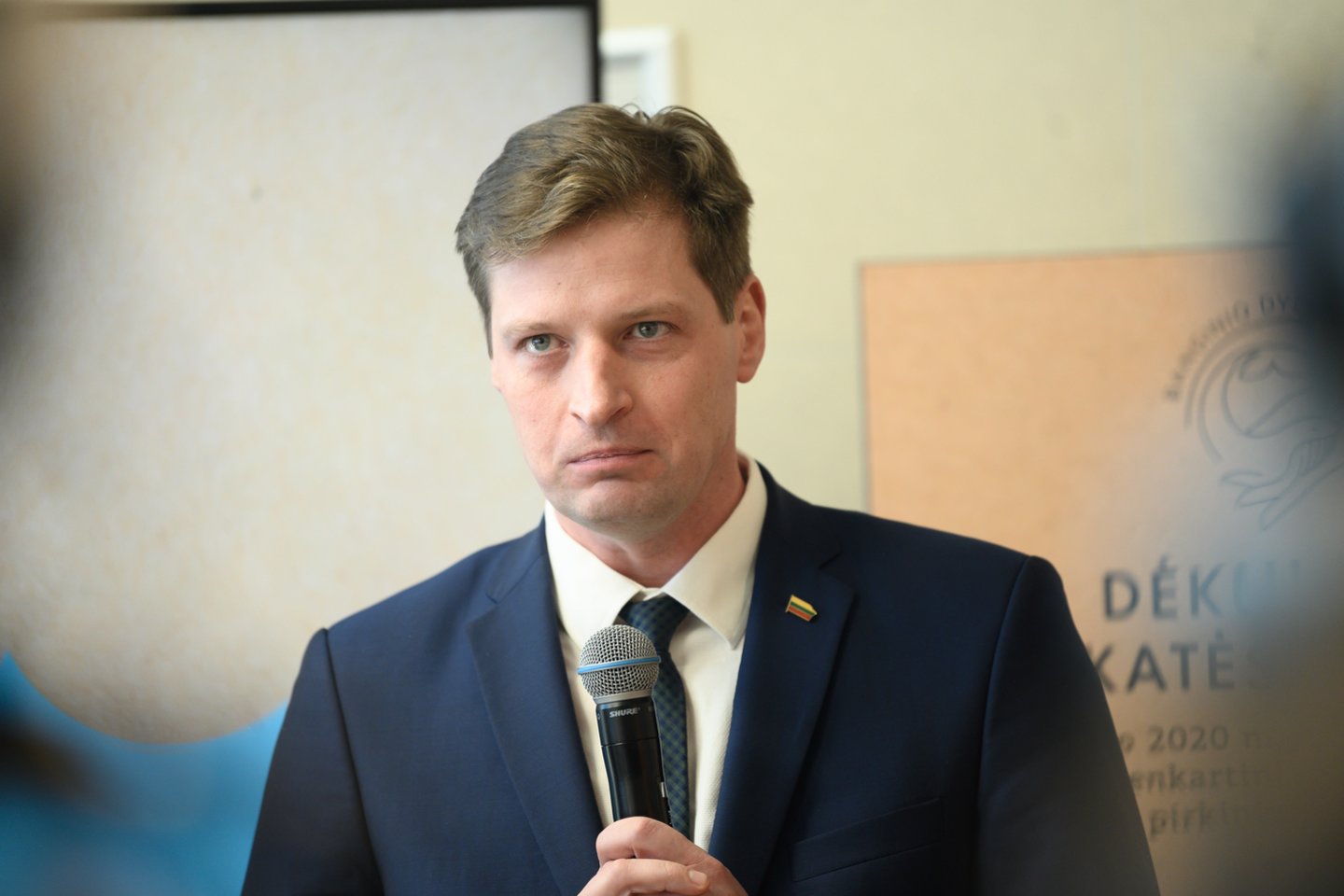 Aplinkos ministras Kęstutis Mažeika.<br>V.Skaraičio nuotr.